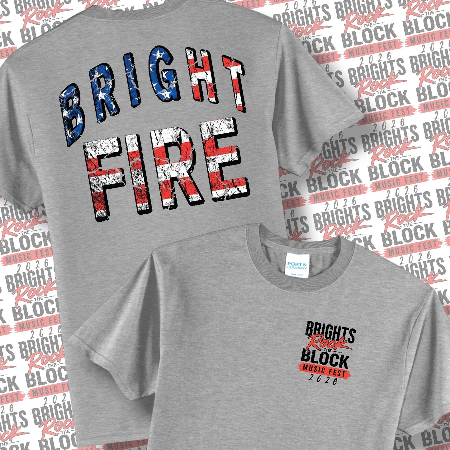 Brights Rock the Block Tees