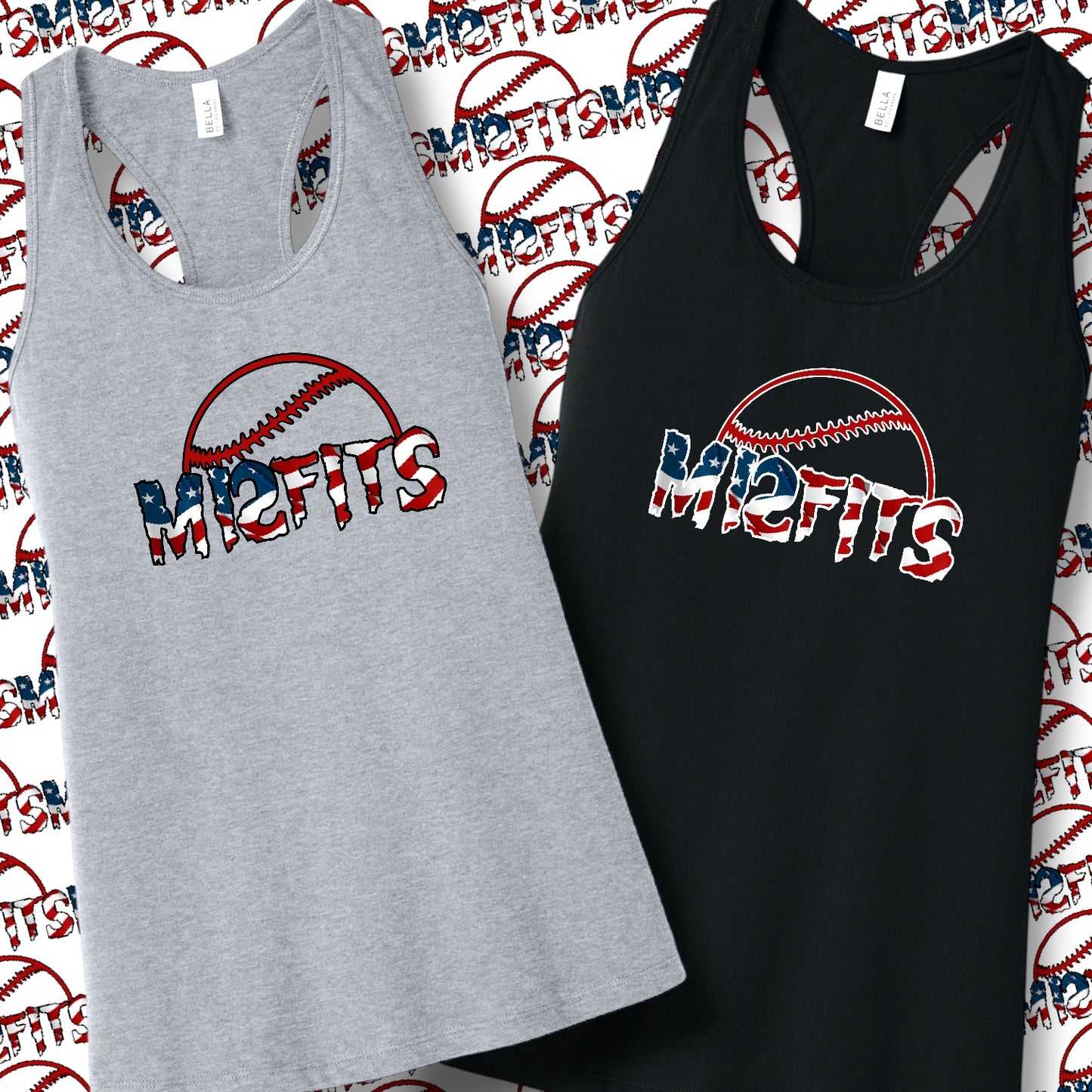 Misfits Womens Tank Tops