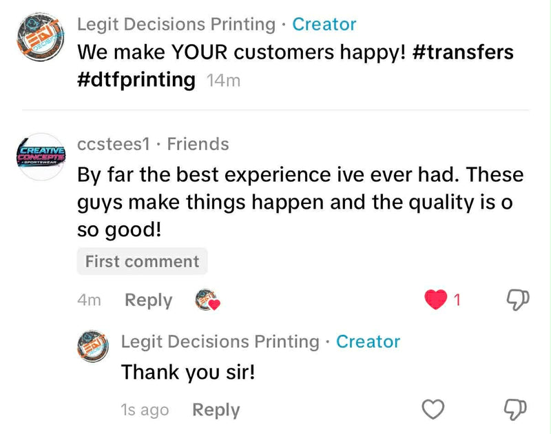 Customer review